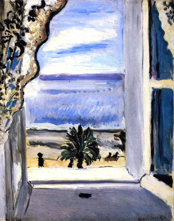 The Open Window (1918) Henri Matisse tablo - Dekolata