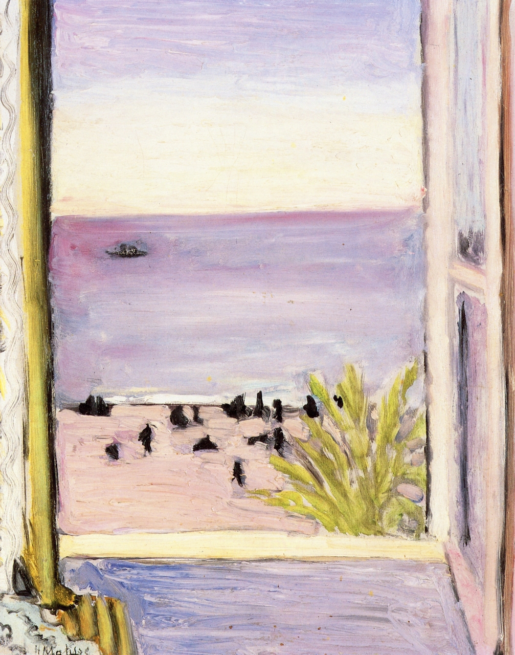 The Open Window (1921) Henri Matisse tablo - Dekolata