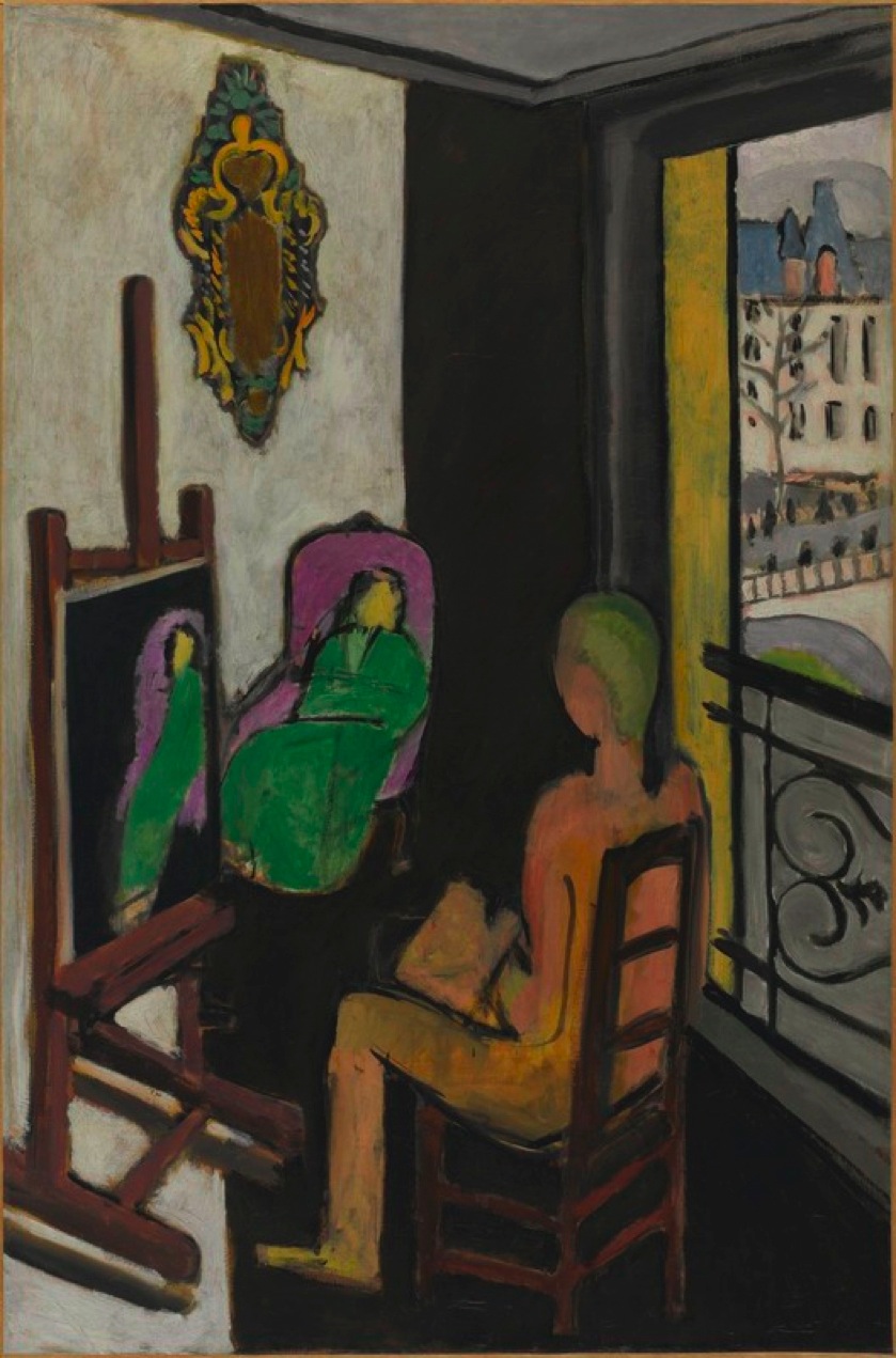 The Painter and his Model (1916) Henri Matisse tablo - Dekolata