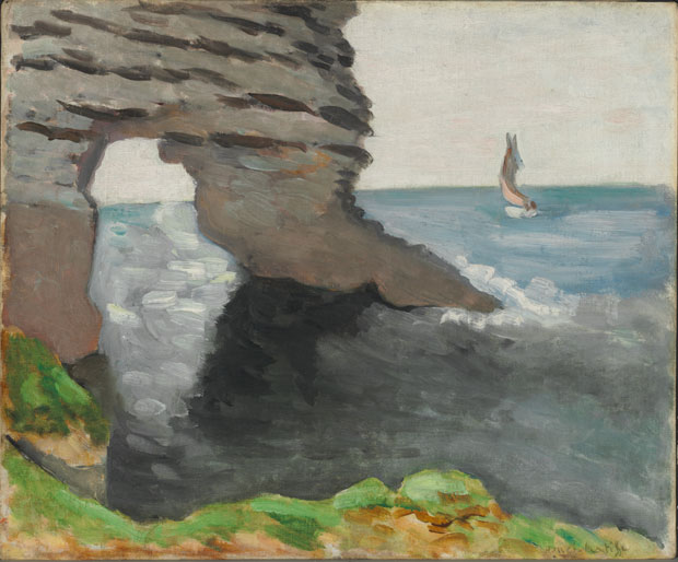The Pierced Rock (1920) – Henri Matisse Tablo