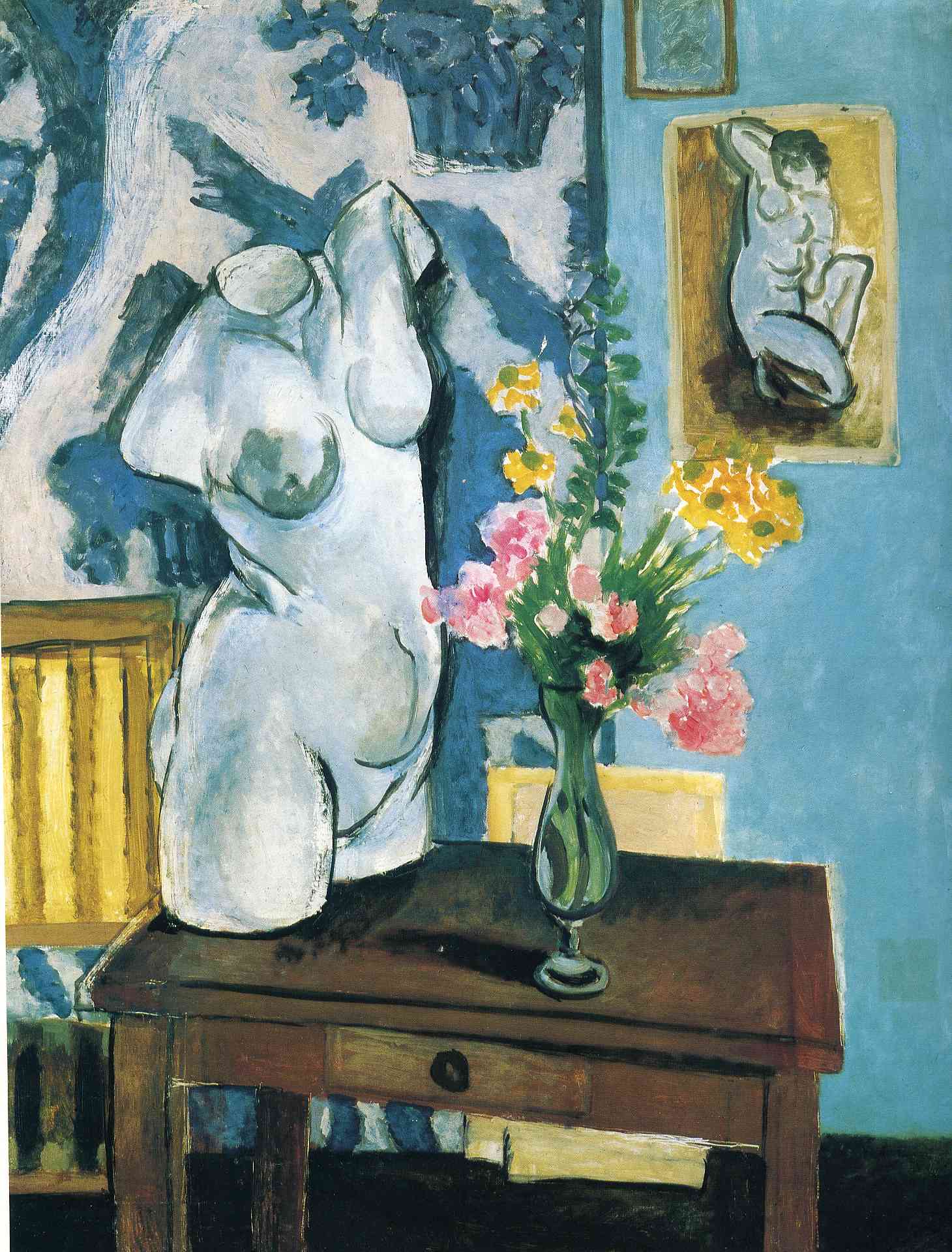 The Plaster Torso (1919) Henri Matisse tablo - Dekolata