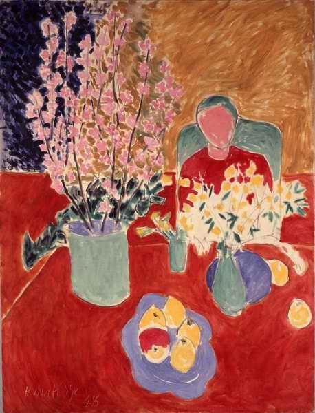 The Plum Blossoms (1948) Henri Matisse tablo - Dekolata