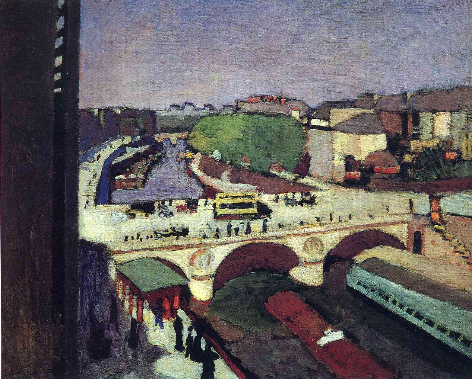 The Pont Saint Michel (1900) Henri Matisse tablo - Dekolata