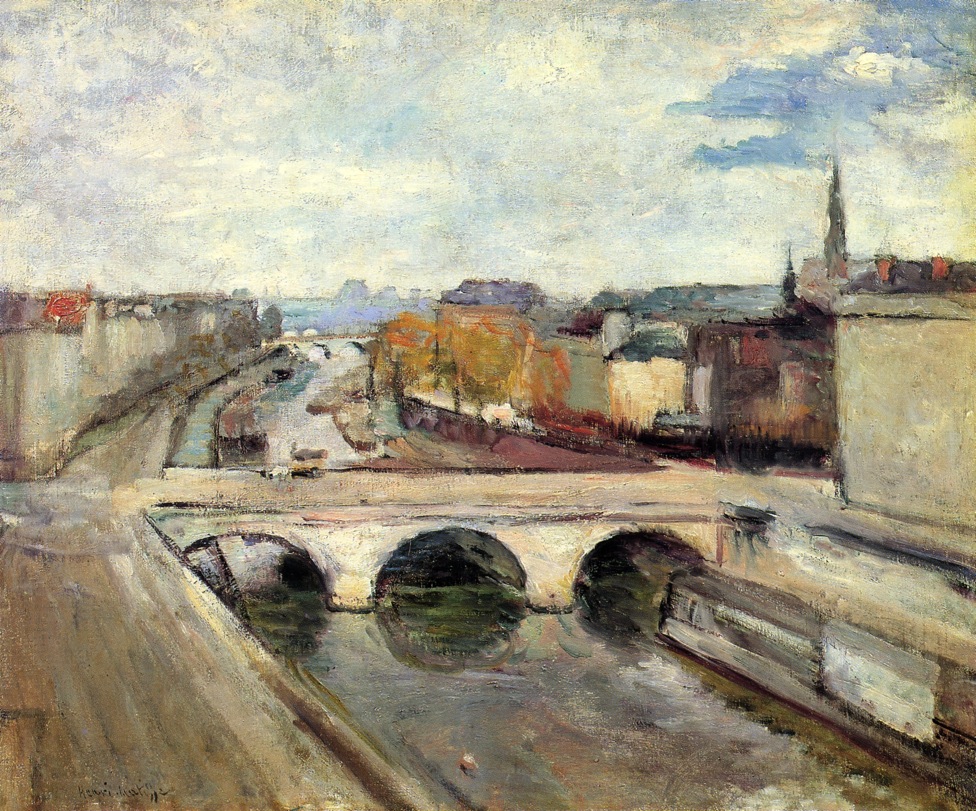 The Pont Saint Michel in Paris (1900) Henri Matisse tablo - Dekolata