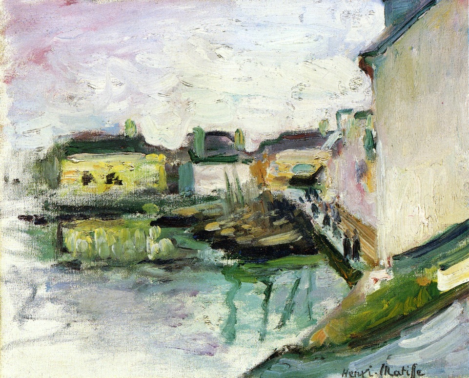 The Port of Palais, Belle Ile (1896) – Henri Matisse Tablo