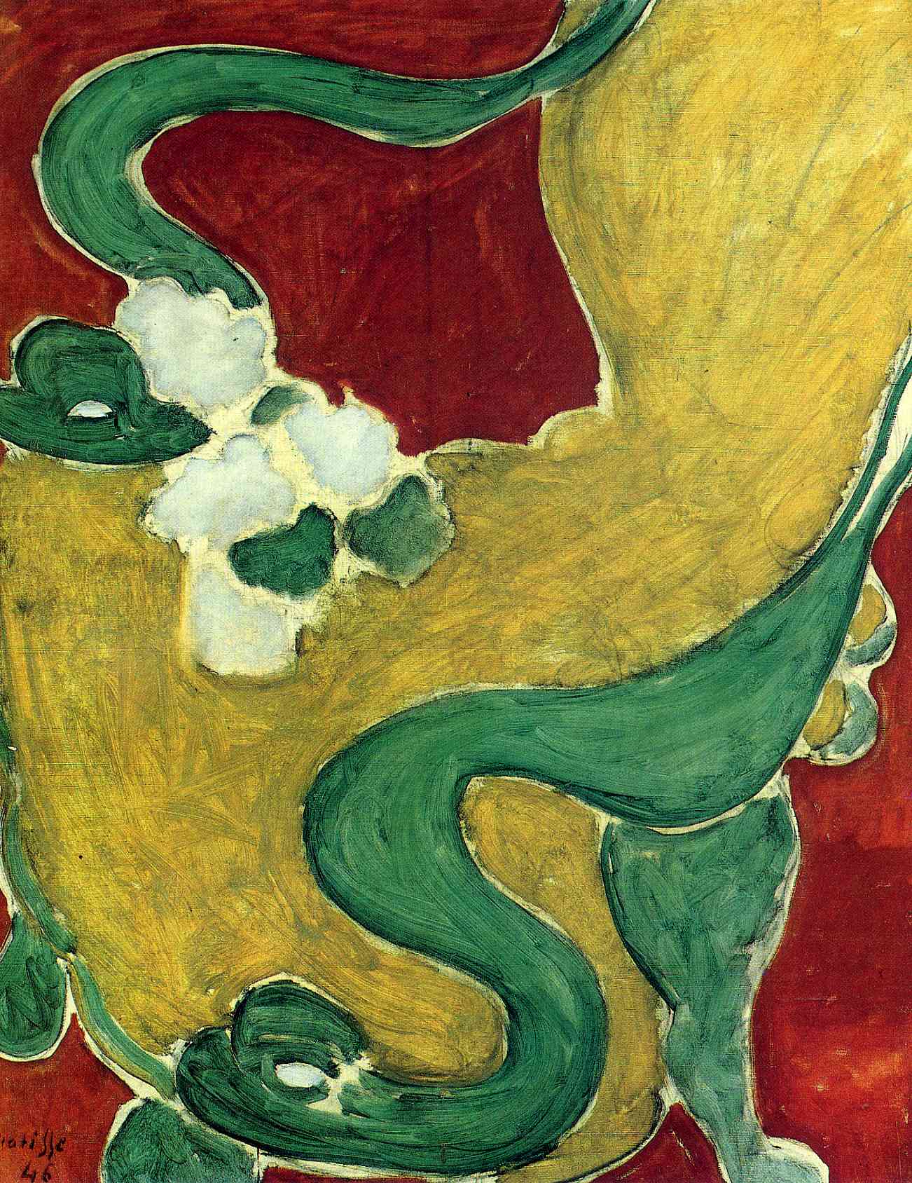 The Racaille Chair (1946) Henri Matisse tablo - Dekolata