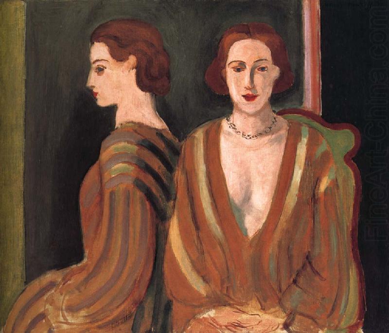 The Reflection (1935) – Henri Matisse Tablo