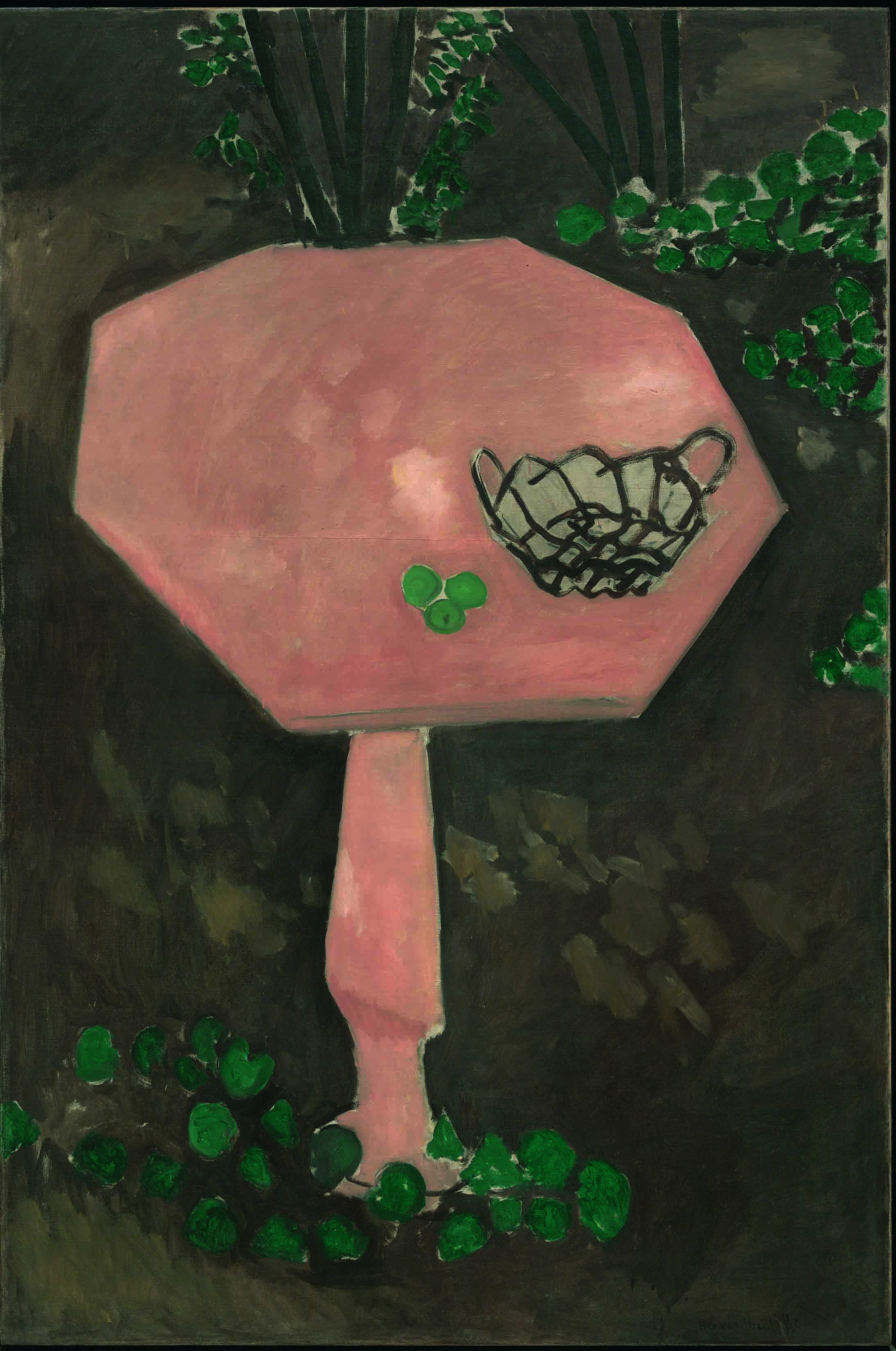 The Rose Marble Table (1917) Henri Matisse tablo - Dekolata