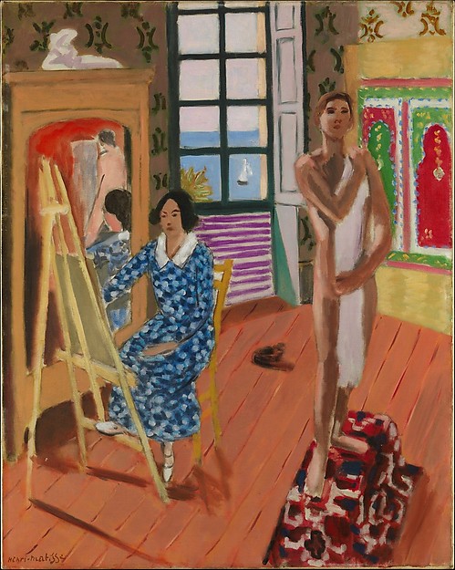 The Three O'Clock Sitting (1924) Henri Matisse tablo - Dekolata