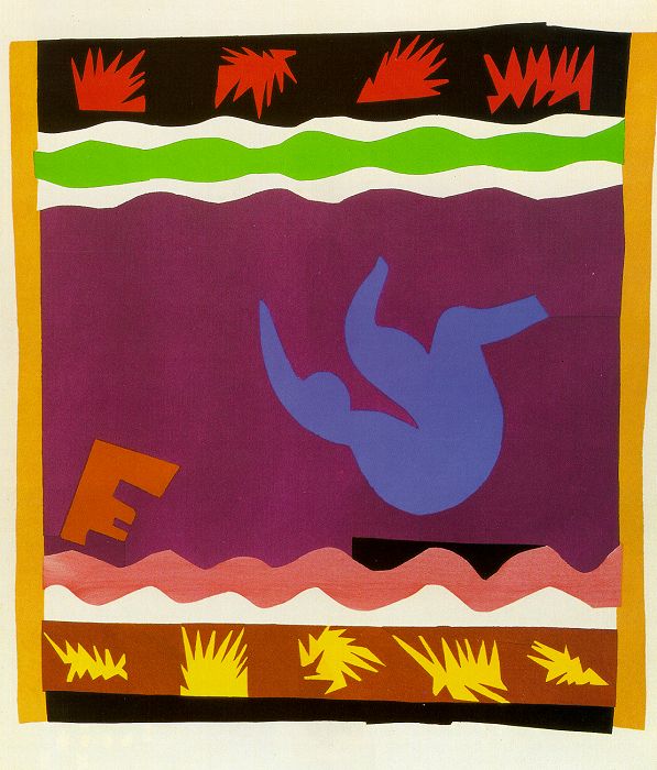 The Toboggan (1943) – Henri Matisse Tablo