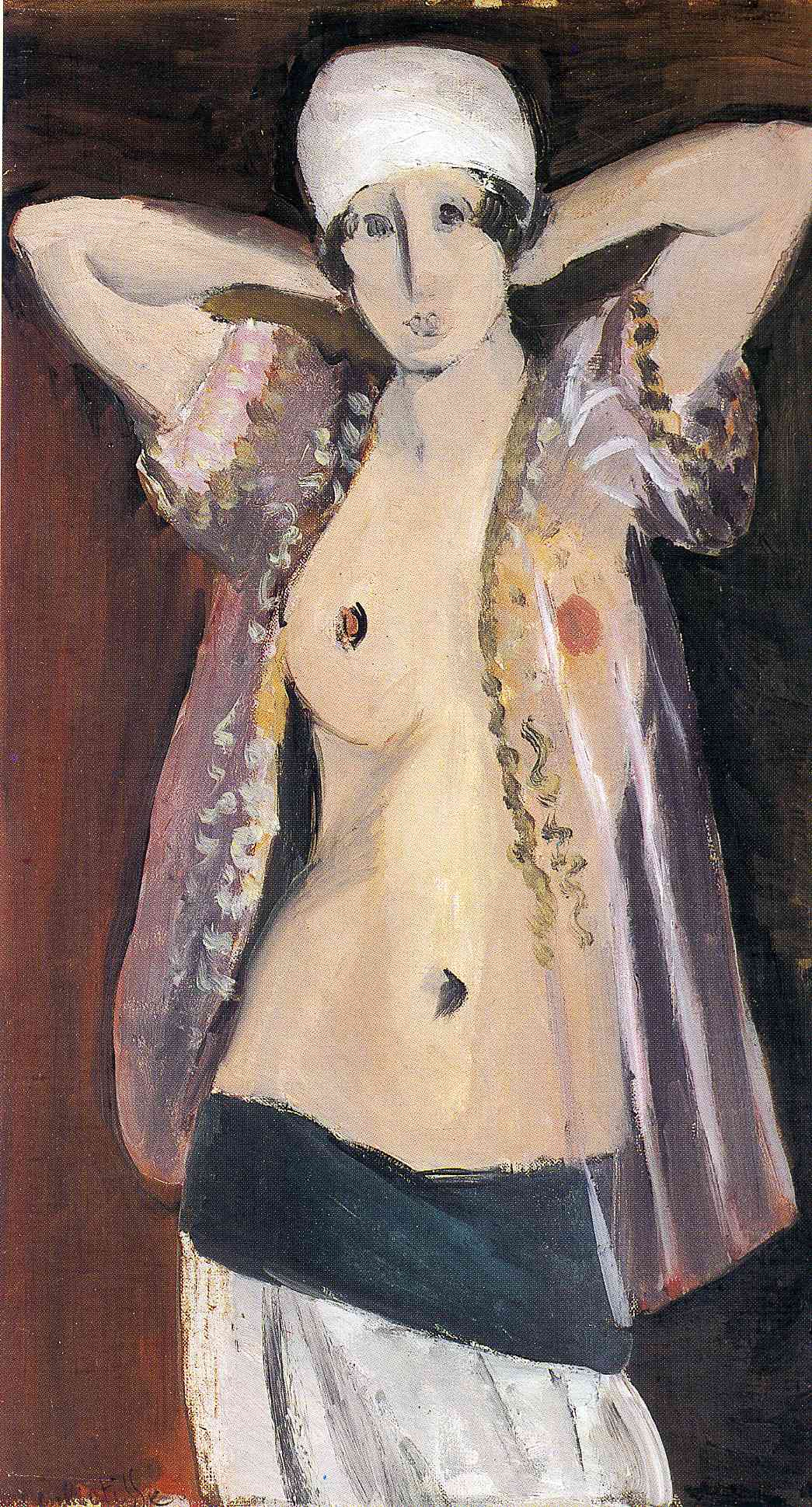 The Transparent Blouse (1919) Henri Matisse tablo - Dekolata