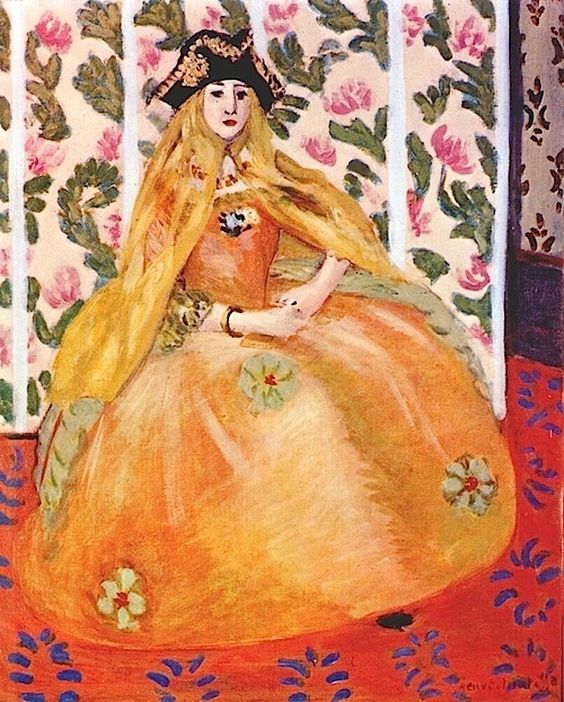 The Venetian (1922) Henri Matisse tablo - Dekolata