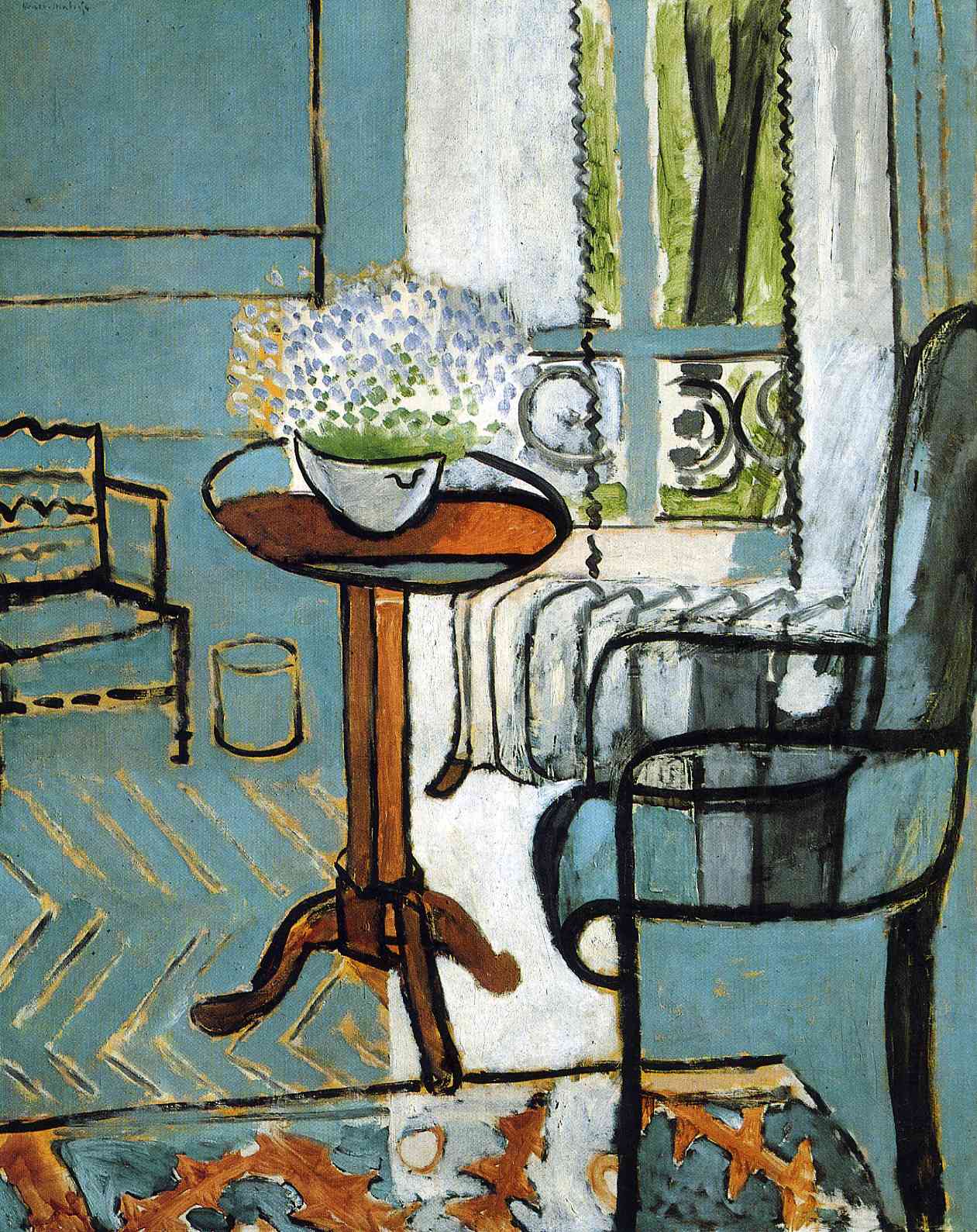 The Window (1916) Henri Matisse tablo - Dekolata