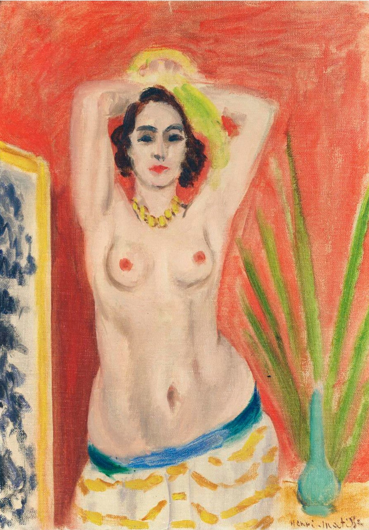 Torse Nu (1923) Henri Matisse tablo - Dekolata