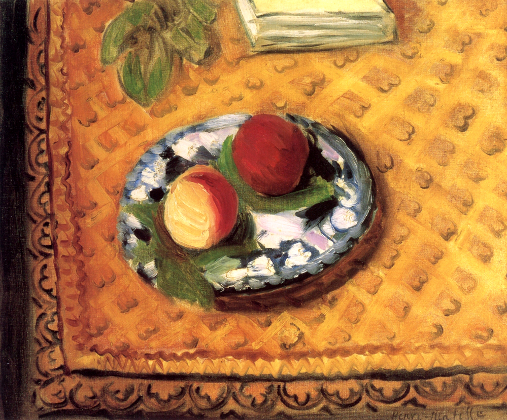 Two Peaches (1920) Henri Matisse tablo - Dekolata