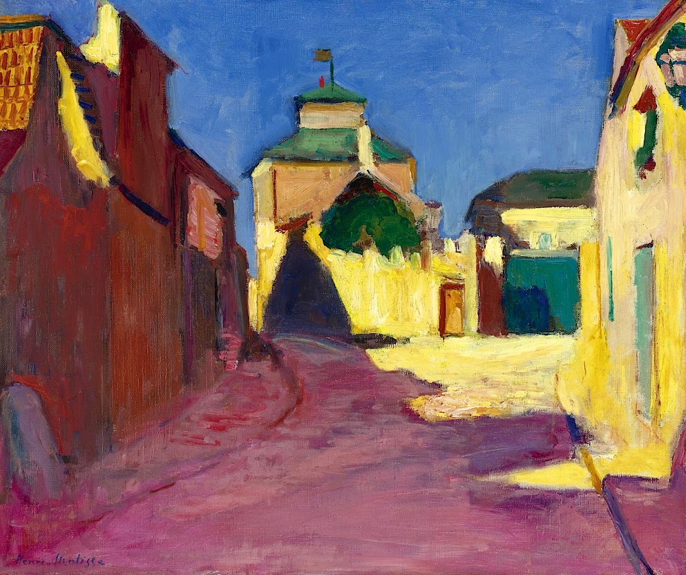 Une Rue À Arcueil (1903) Henri Matisse tablo - Dekolata