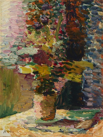 Vase De Fleurs (1898) Henri Matisse tablo - Dekolata