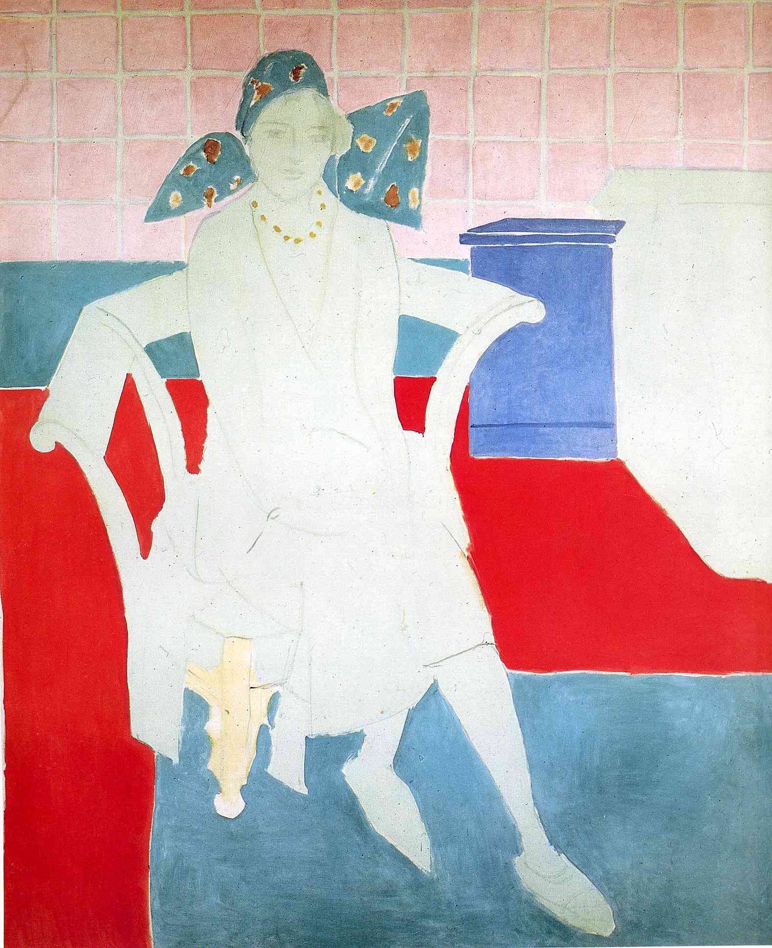 Woman with a Madras Hat (1929) Henri Matisse tablo - Dekolata