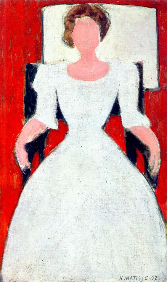 Young English Girl (1947) – Henri Matisse Tablo