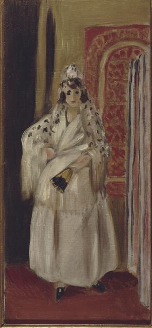 Young Spanish (1926) Henri Matisse tablo - Dekolata