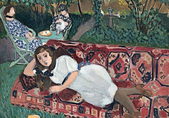 Young Women in the Garden (1919) Henri Matisse tablo - Dekolata