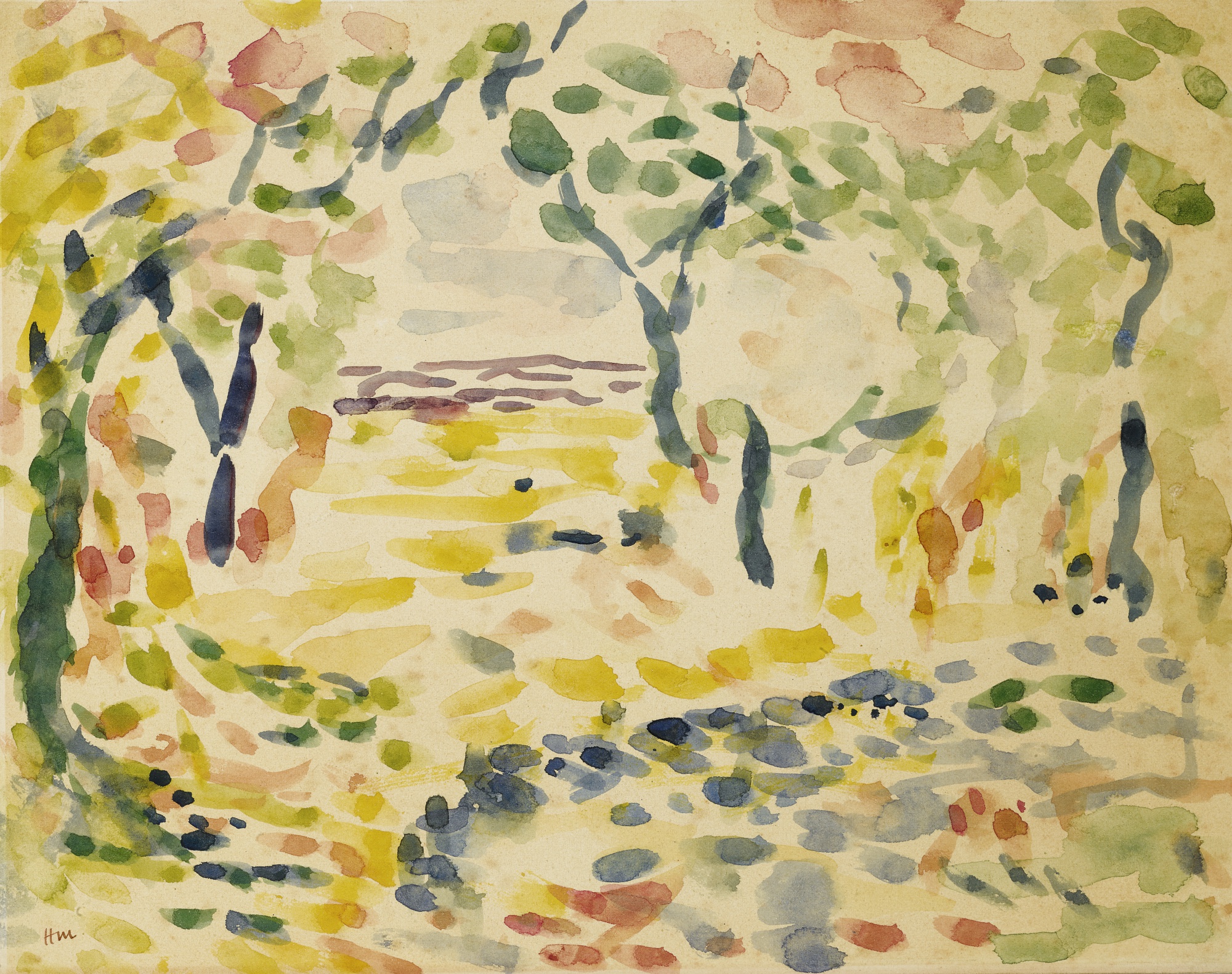 Étude Pour 'Le Bonheur De Vivre (1905) Henri Matisse tablo - Dekolata