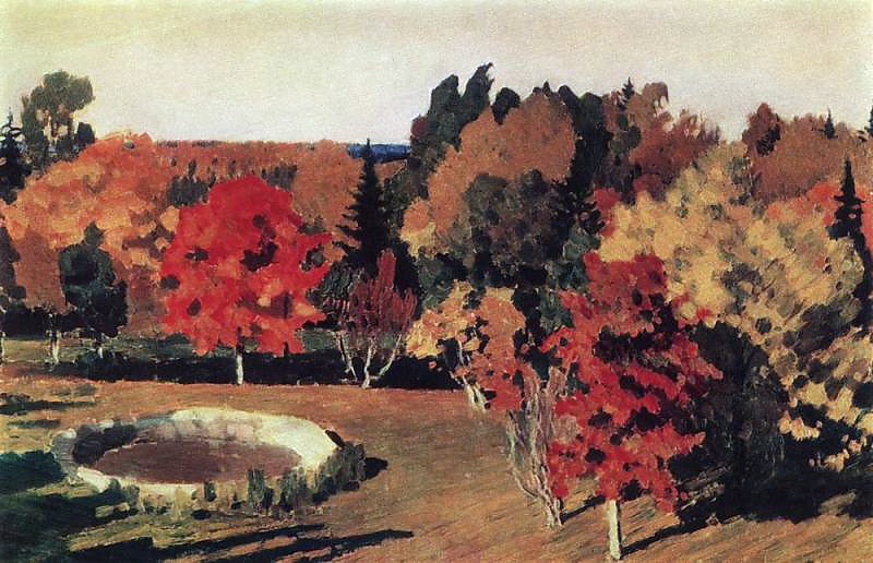 Autumn (1921) Igor Grabar tablo - Dekolata