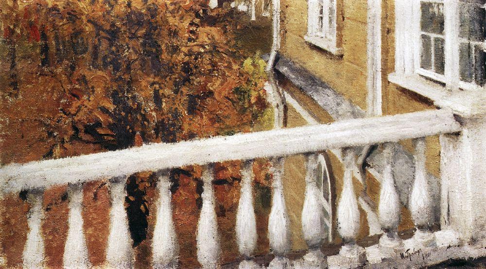 Balustrade (1901) Igor Grabar tablo - Dekolata