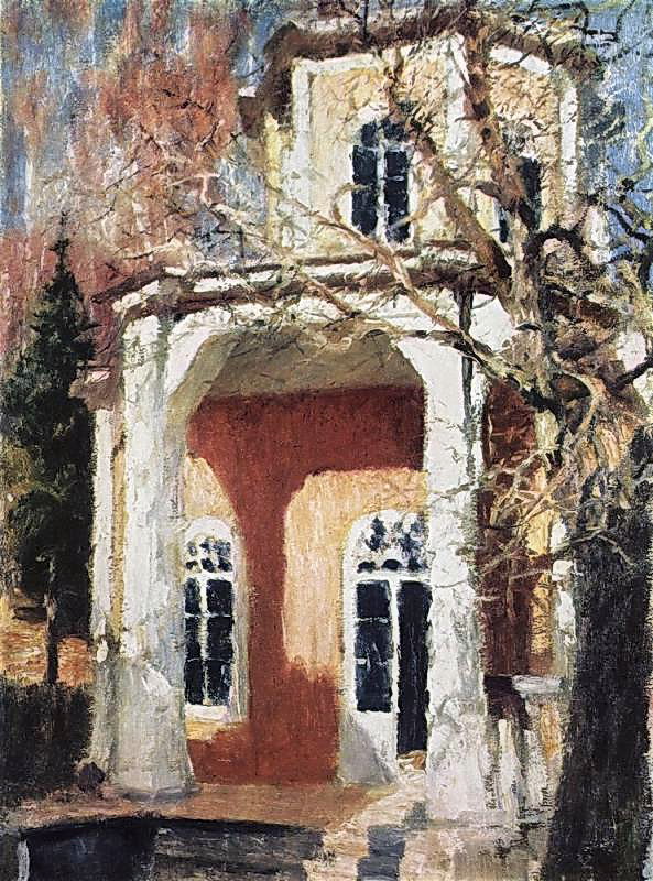 Estate Corner (Ray of Sun) (1901) Igor Grabar tablo - Dekolata