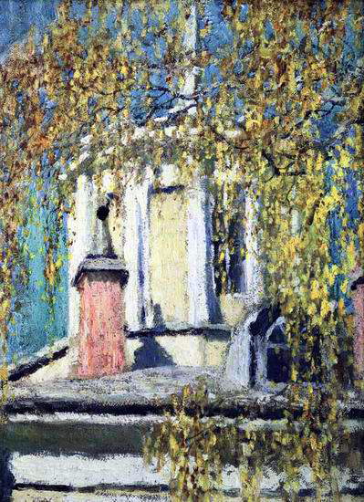 Golden Falls (1901) Igor Grabar tablo - Dekolata