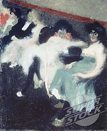 Munich Café (1894) – Igor Grabar Tablo