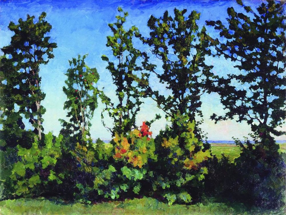 Oaks (1923) Igor Grabar tablo - Dekolata