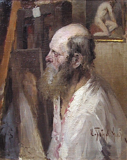 Old Man (1891) Igor Grabar tablo - Dekolata