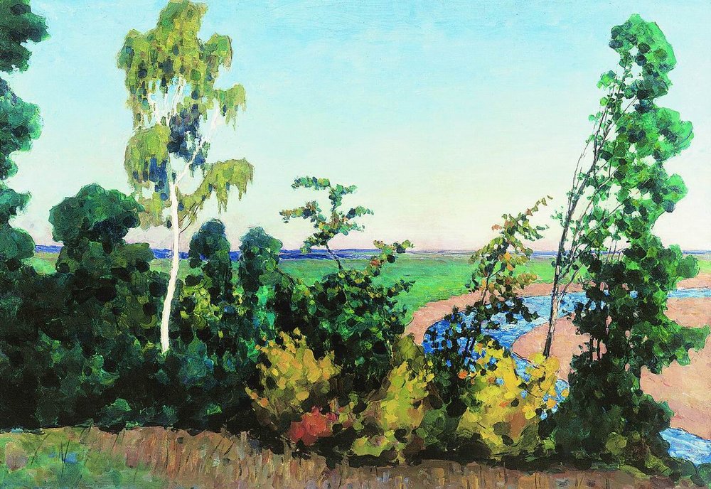 Radiant Morning (1922) Igor Grabar tablo - Dekolata