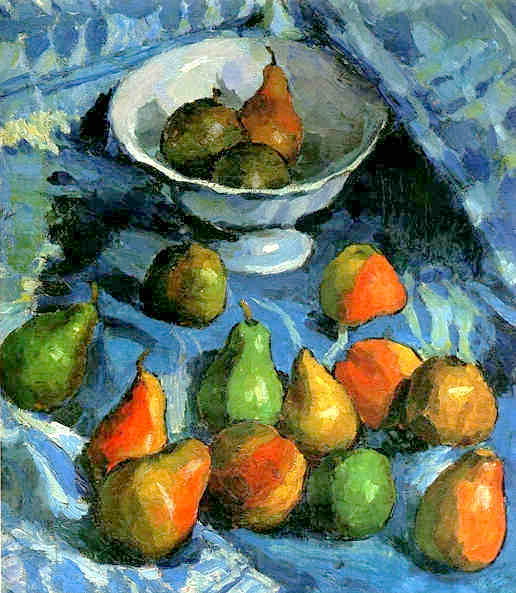 Still Life with Pears (1922) Igor Grabar tablo - Dekolata