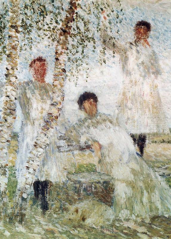 Under Birches (1904) – Igor Grabar Tablo