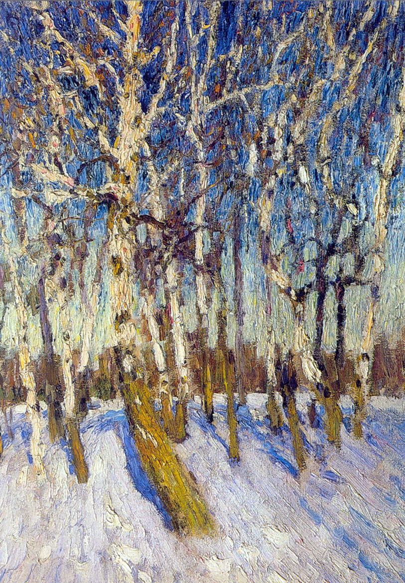 Winter (1904) Igor Grabar tablo - Dekolata