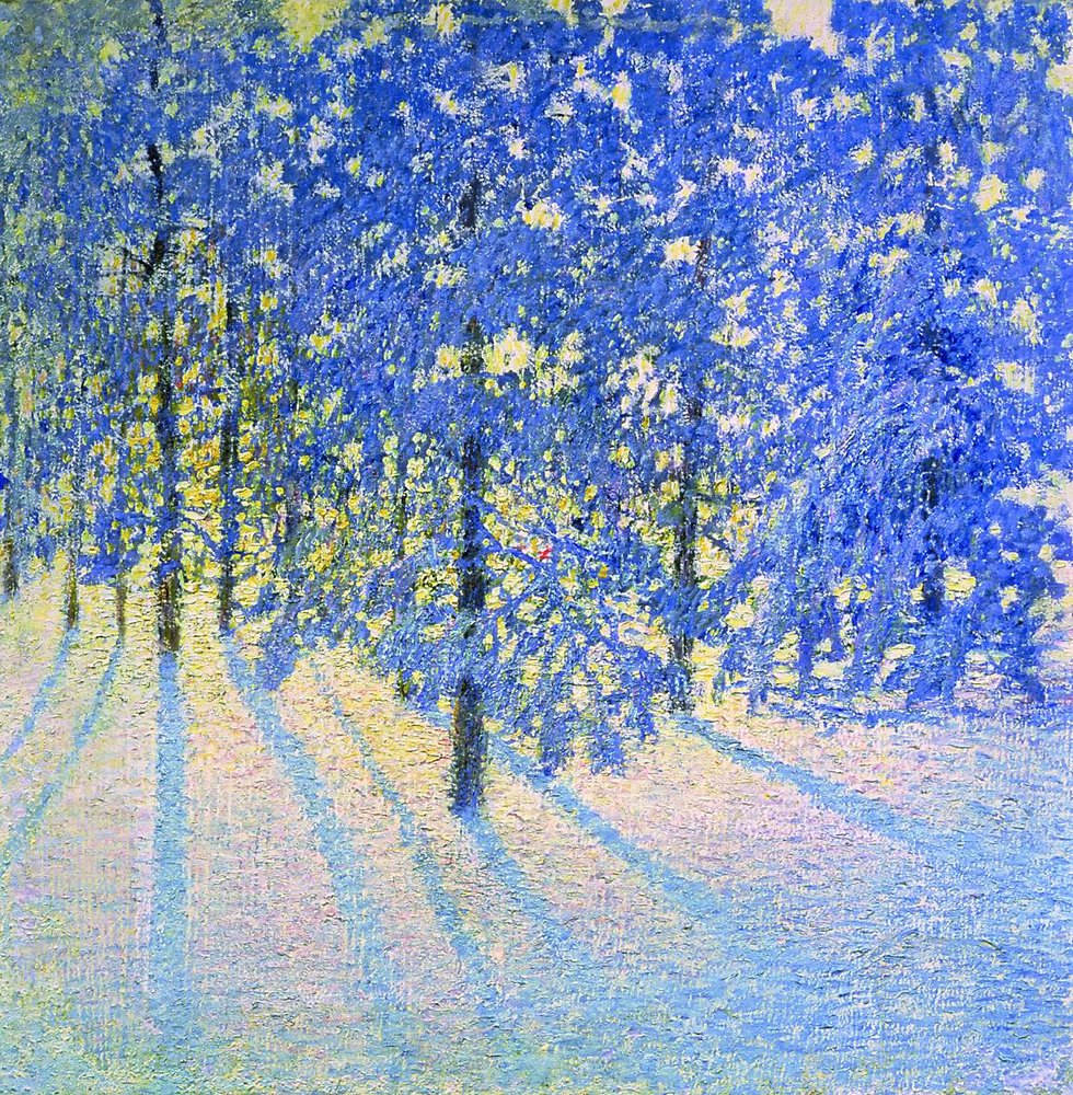 Winter Morning (1907) Igor Grabar tablo - Dekolata