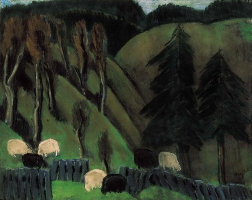 From my Székely homeland (Sheep) István Nagy tablo - Dekolata