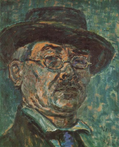 Self portrait (1920) – István Nagy Tablo