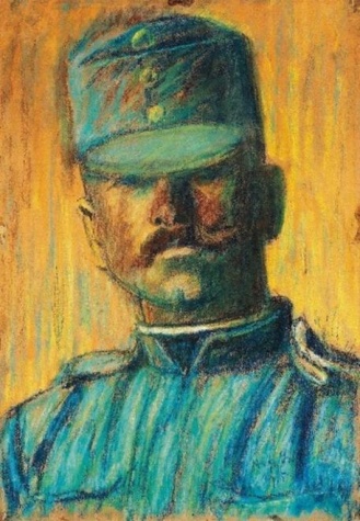 Soldier head (1915) – István Nagy Tablo