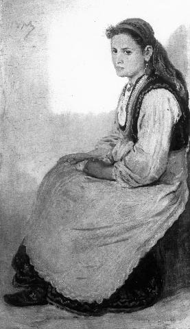 Girl from Pazardzik – Ivan Mrkvička Tablo