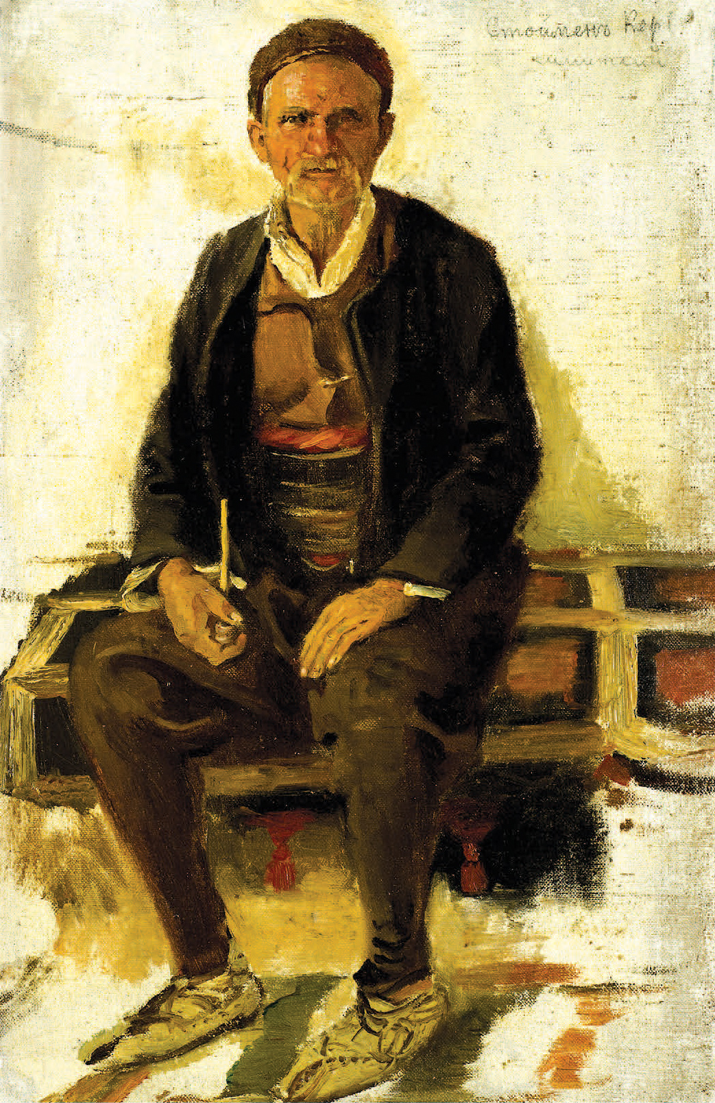 Peasant from Simitli Ivan Mrkvička tablo - Dekolata