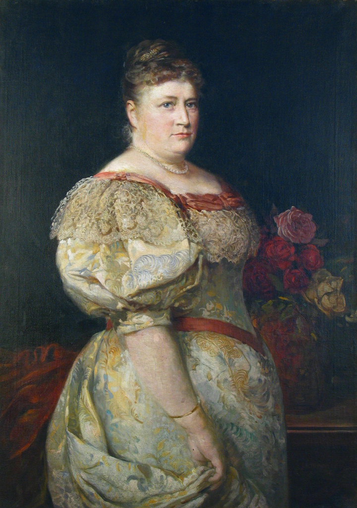 Portrait of Amalia Gavrilova (1896) – Ivan Mrkvička Tablo