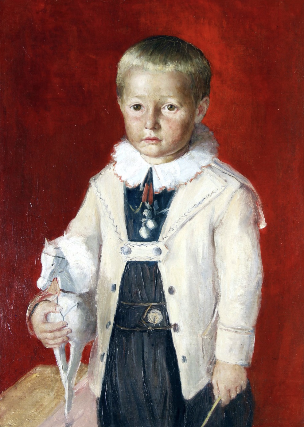 Portrait of Ludovic Sribarni (1903) Ivan Mrkvička tablo - Dekolata
