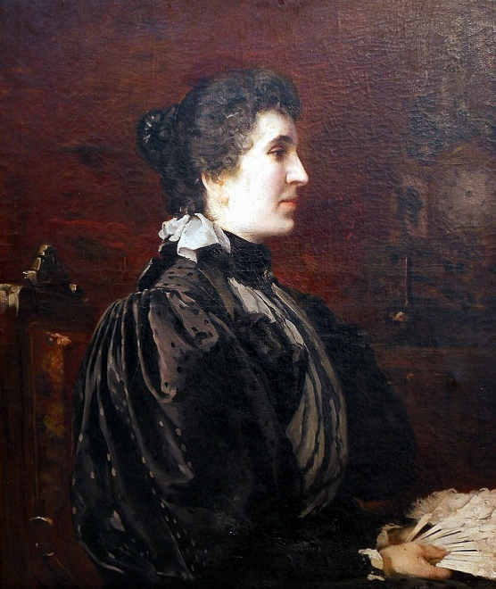 Portrait of a Lady Ivan Mrkvička tablo - Dekolata