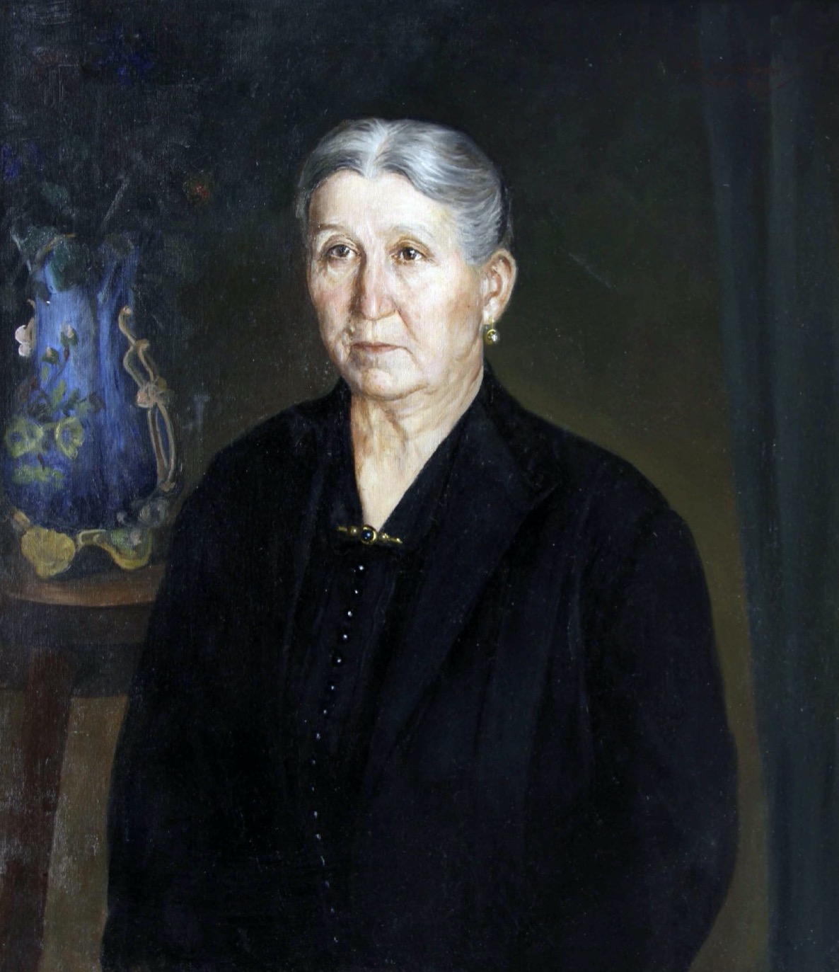 Portrait of a Woman (1924) Ivan Mrkvička tablo - Dekolata