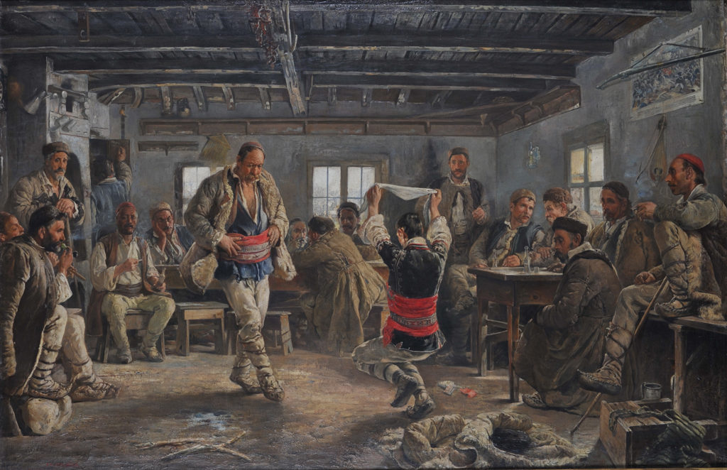 Rachenitsa (1894) Ivan Mrkvička tablo - Dekolata