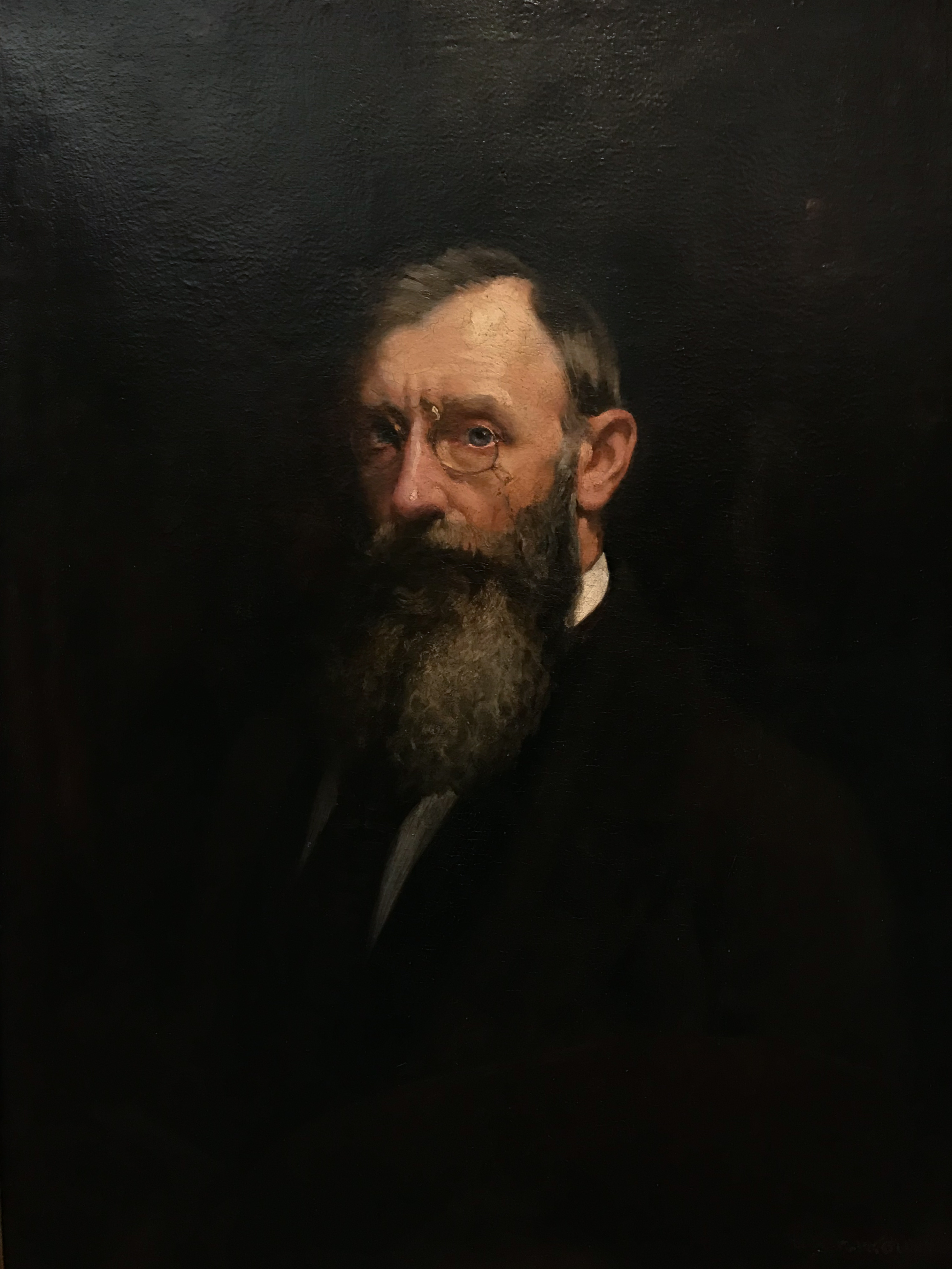 Self Portrait (1900) Ivan Mrkvička tablo - Dekolata