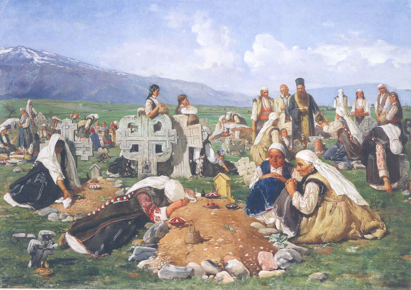 Zadushnitsa (1890) Ivan Mrkvička tablo - Dekolata